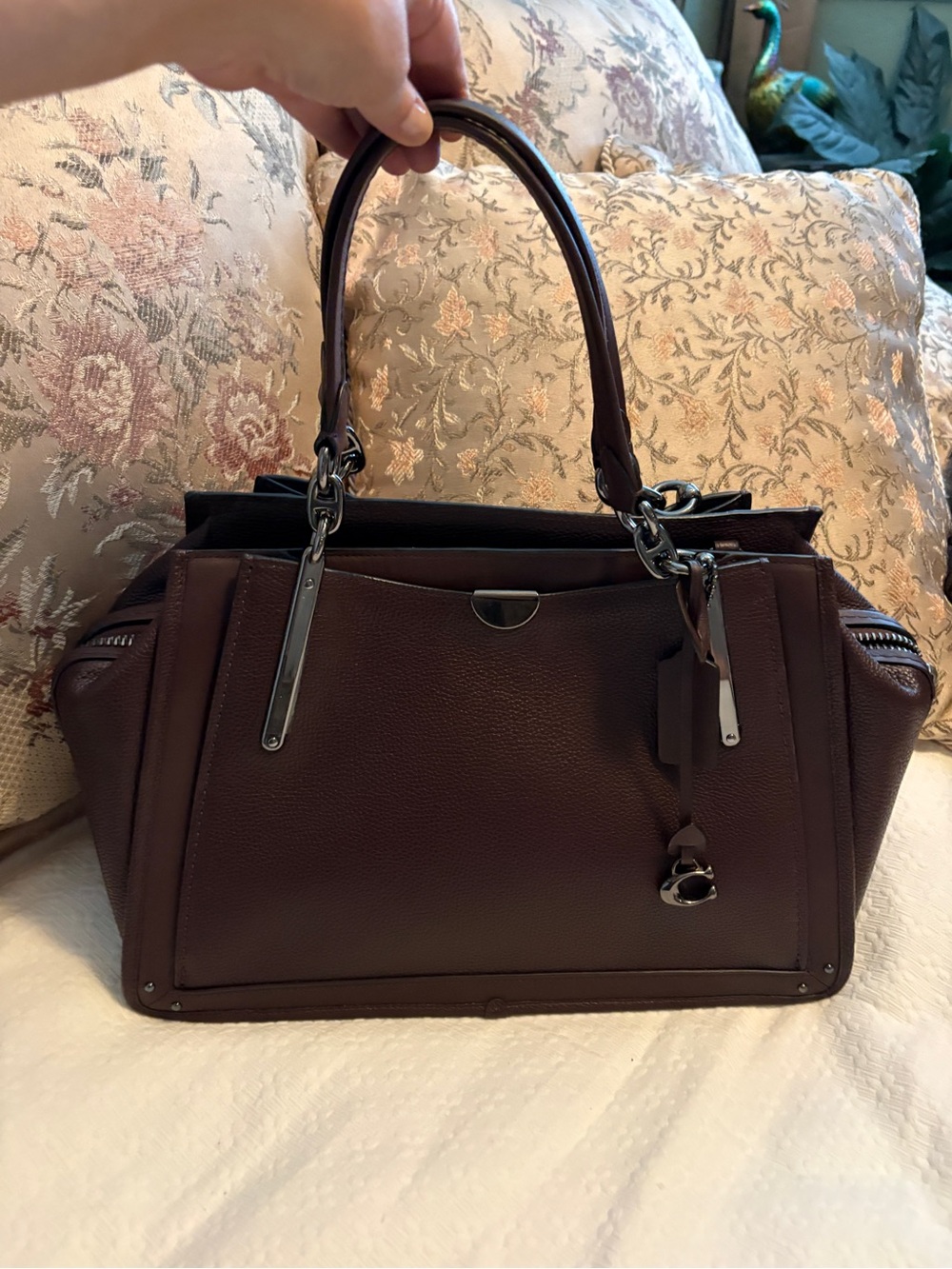 Coach Dreamer 3 Oxblood Sachel